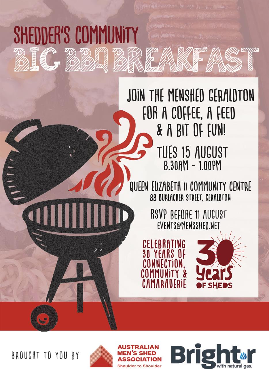 Big BBQ Breakfast flyer