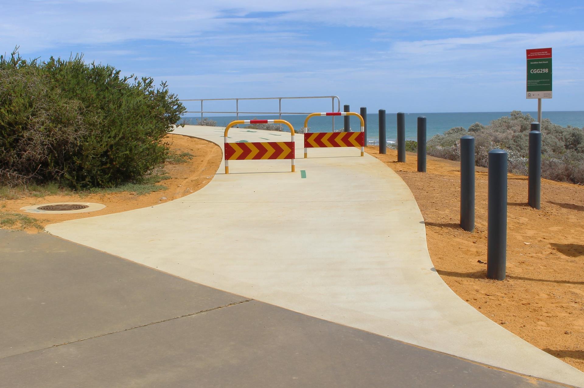 Willcock Drive path entrance