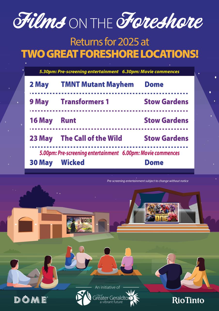 Films on the Foreshore Geraldton