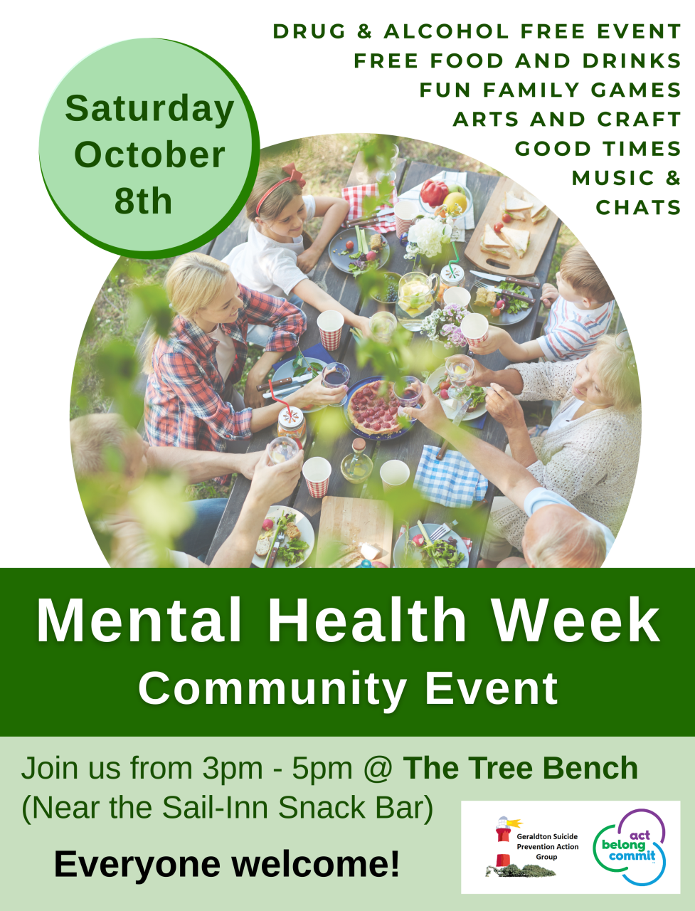 Mental health week community event