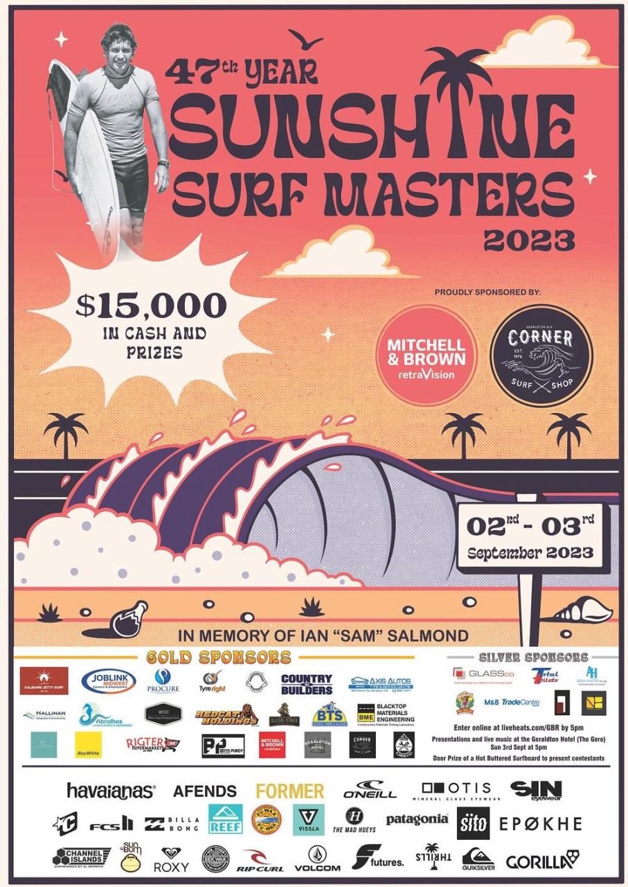 47th Sunshine Surf Masters 2023 » City of Greater Geraldton