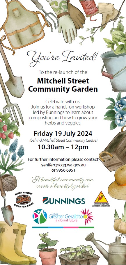 Mitchell Street Community Garden relaunch  