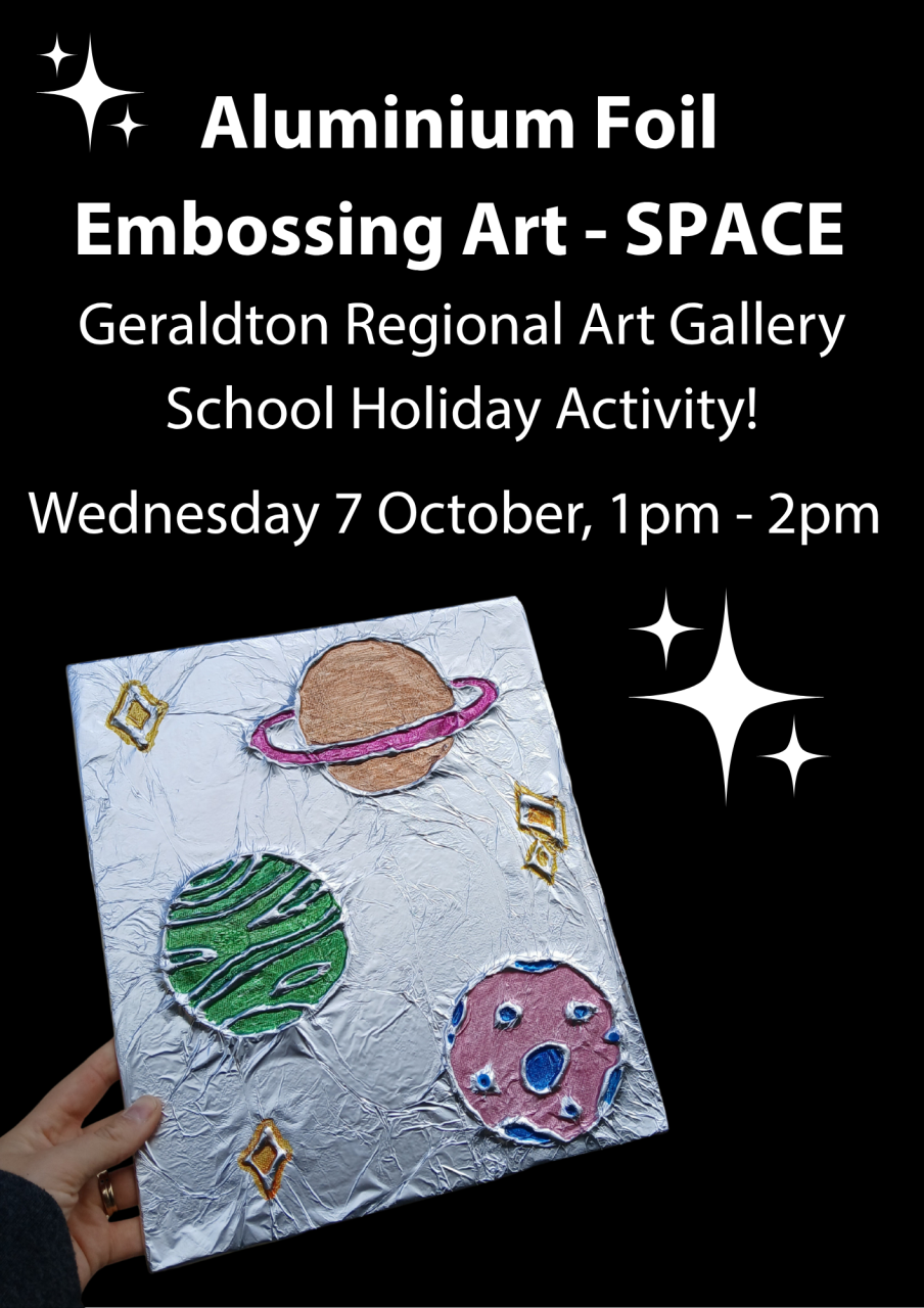 Aluminium Foil Embossing Art - SPACE