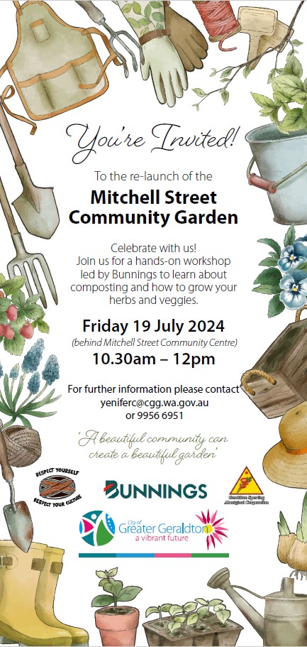 Mitchell Street Community Garden relaunch