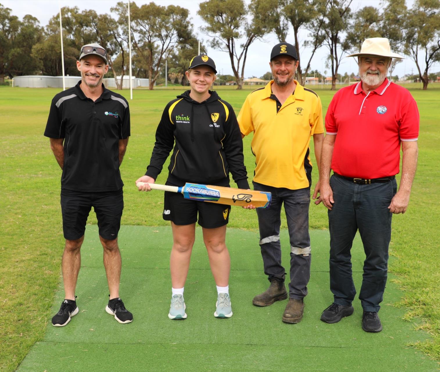 Pitch funding announcement a big hit with local cricketers